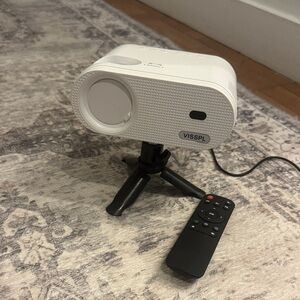 Like new Projector with Remote